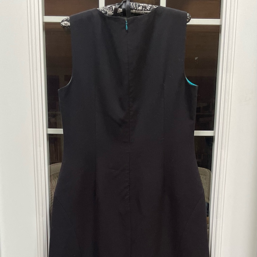 Black Elie Tahari Tera Dress women size 12 - Picture 10 of 14